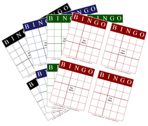 Bingo Card Template on Bingo Card Templates By Albert