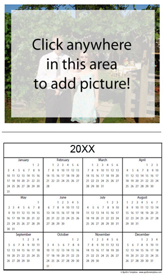 calendar 2013 printable. Example full year calendar -