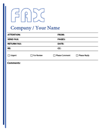Sample Fax Cover Letter Sample Style 2