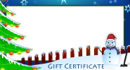 Blank Gift Certificate Template 9