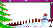 Blank Gift Certificate Template 11