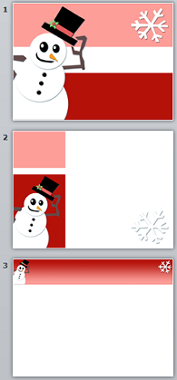 2010 Xmas Power Point Template / Theme