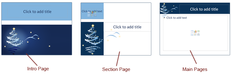 Free Microsoft Office Christmas PowerPoint Templates and Themes
