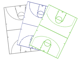 Basketball Court Chart