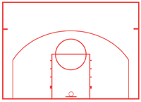 nba basketball court diagram