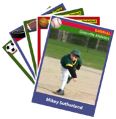 Sports Cards Templates example - all sports