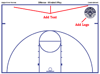 Free basketball play sheets blank