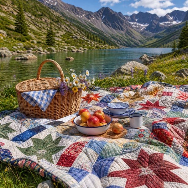 The Picnic Quilt jigsaw puzzle