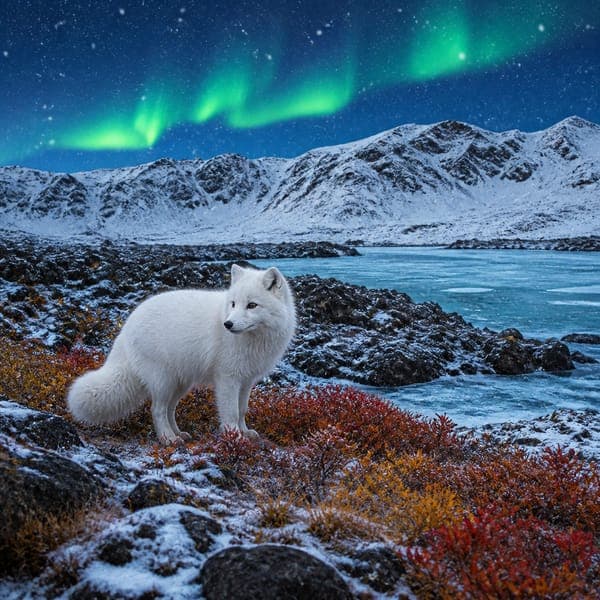 Arctic Fox jigsaw puzzle
