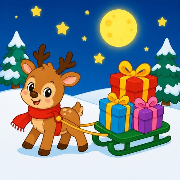 Baby Reindeer jigsaw puzzle