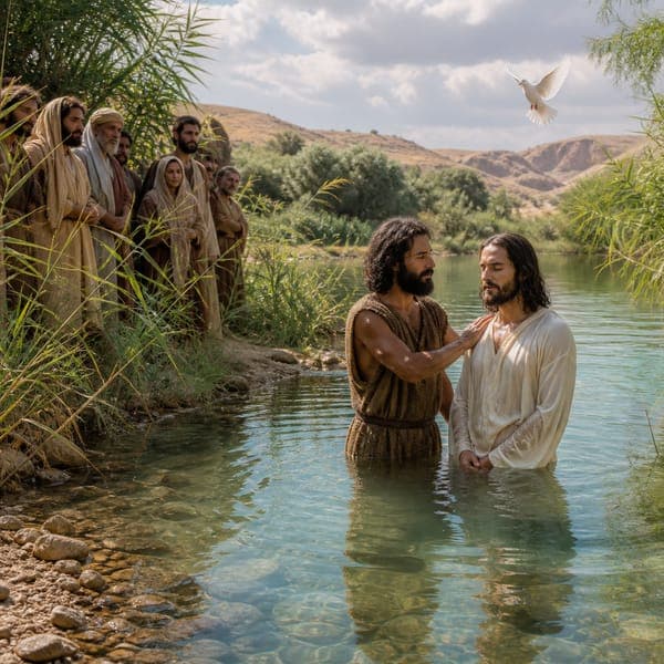 The Baptism of Jesus jigsaw puzzle