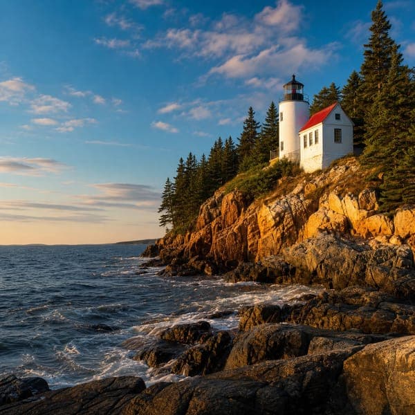 Bass Harbor Light jigsaw puzzle