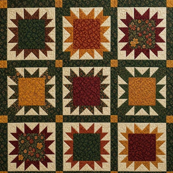 Bear Paw Quilt jigsaw puzzle