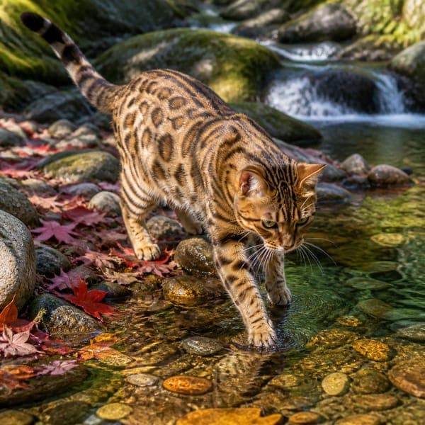 Bengal Cat jigsaw puzzle