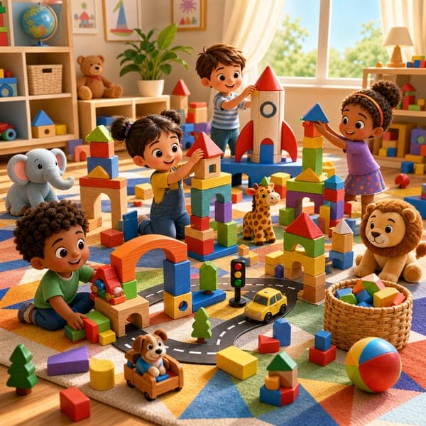 Block Builders jigsaw puzzle