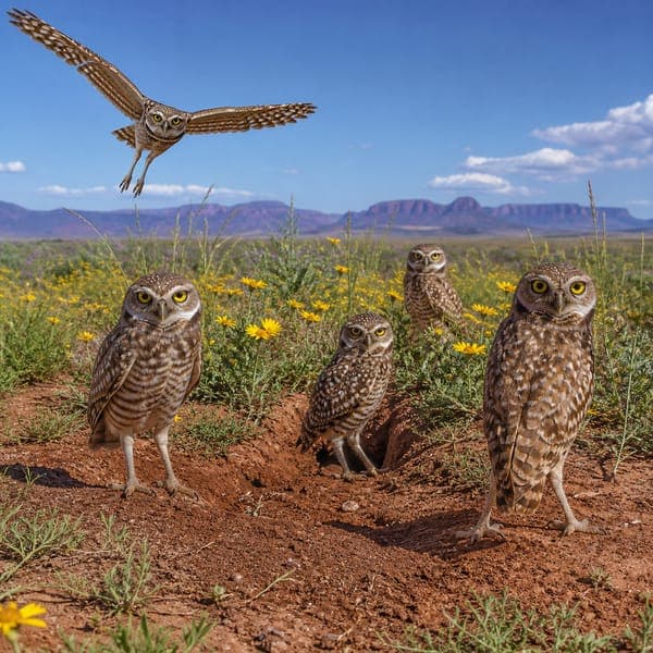 Burrowing Owls jigsaw puzzle