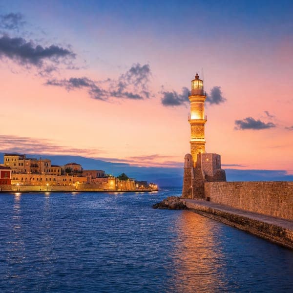 Chania Lighthouse jigsaw puzzle