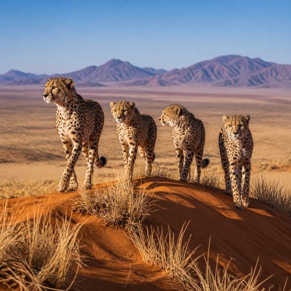 Cheetahs jigsaw puzzle