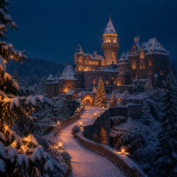 Christmas Castle jigsaw puzzle