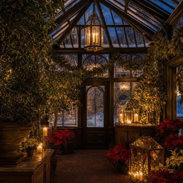 Christmas Conservatory jigsaw puzzle