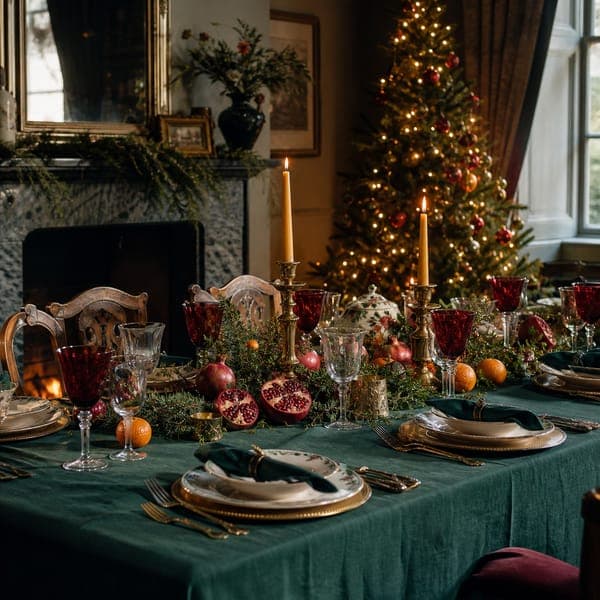 Christmas Dinner Table jigsaw puzzle
