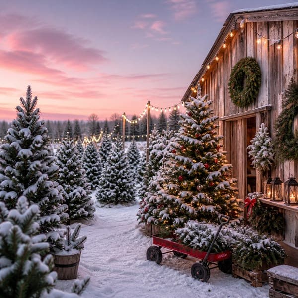 Christmas Tree Farm jigsaw puzzle