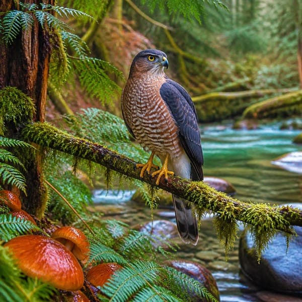 Cooper's Hawk jigsaw puzzle