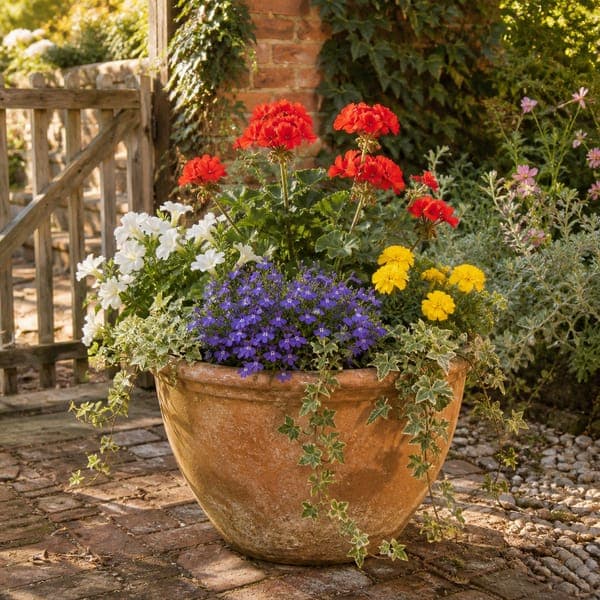 Cottage Garden Planter jigsaw puzzle