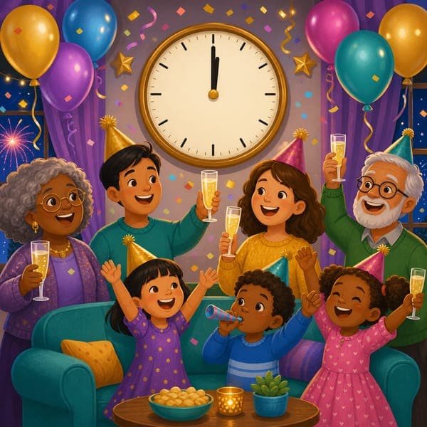 The Countdown Party jigsaw puzzle