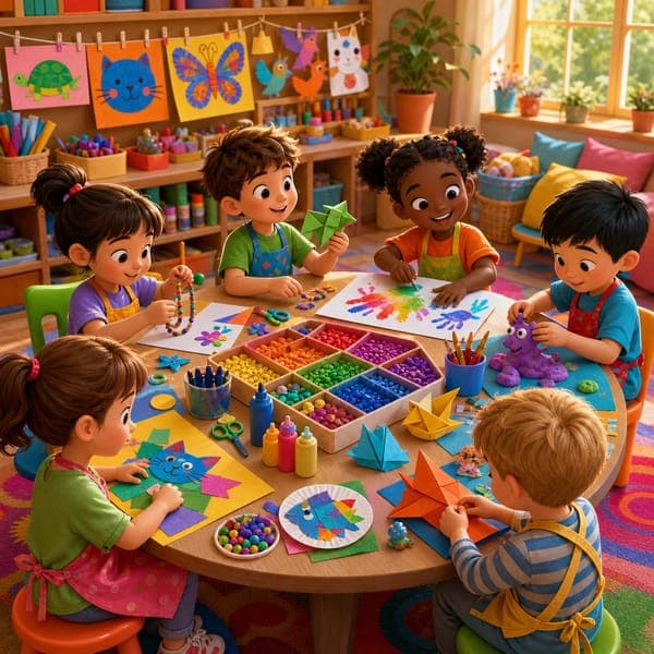 Craft Table jigsaw puzzle