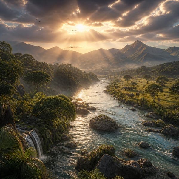 Creation jigsaw puzzle