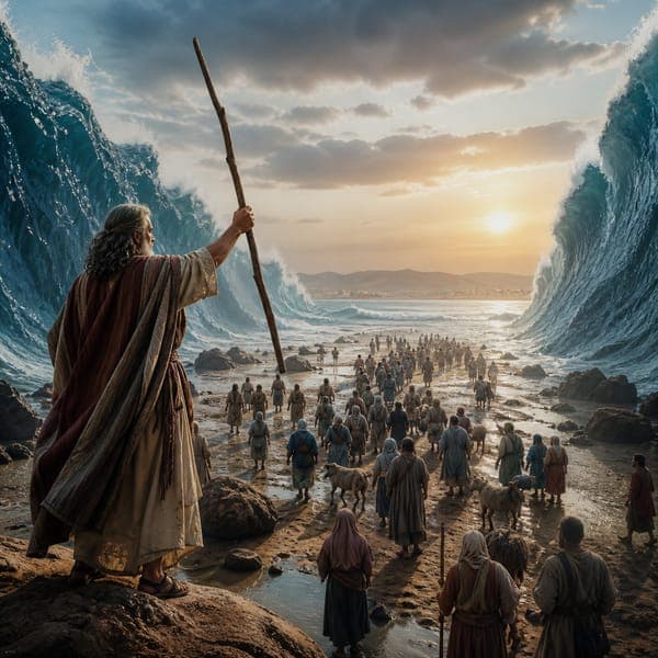Crossing the Red Sea jigsaw puzzle
