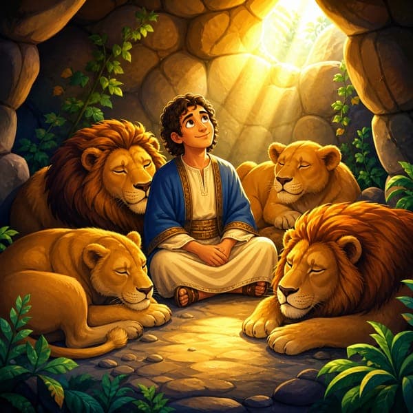 Daniel and the Lions for Kids jigsaw puzzle