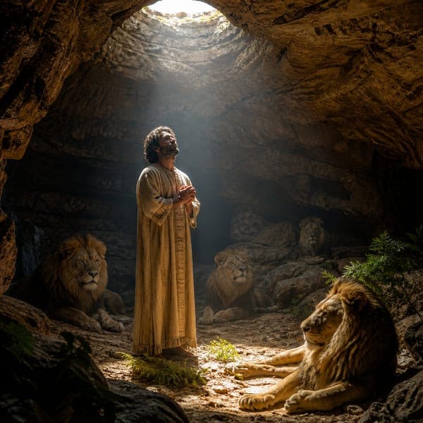 Daniel and the Lions jigsaw puzzle
