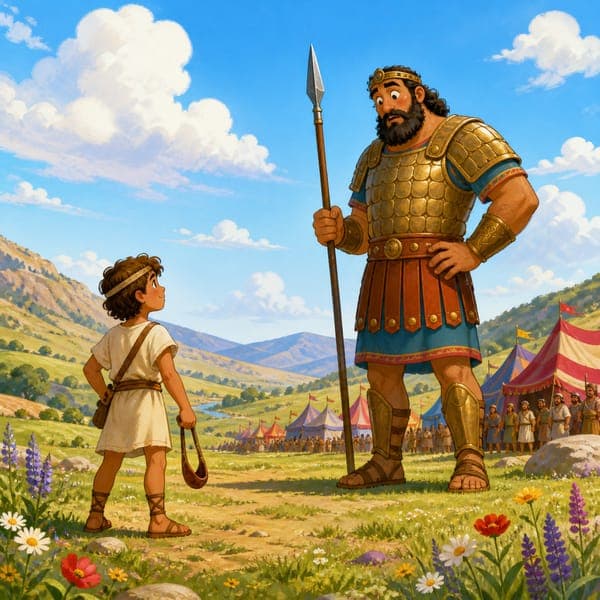 David and Goliath for Kids jigsaw puzzle