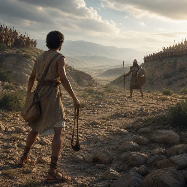 David and Goliath jigsaw puzzle