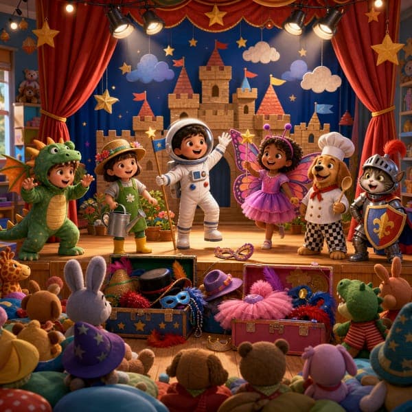 Dress-Up Show jigsaw puzzle