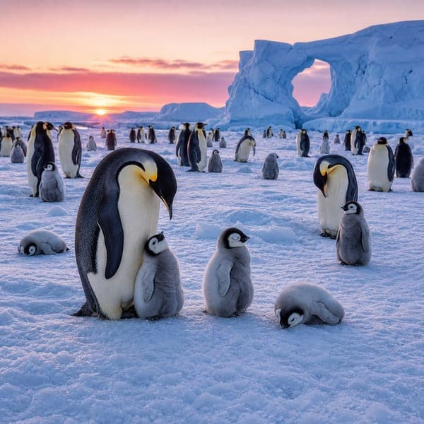 Emperor Penguins jigsaw puzzle