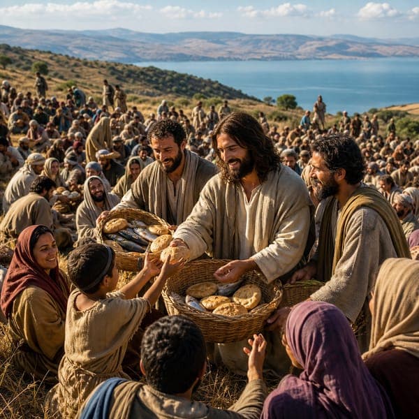 Feeding the Five Thousand jigsaw puzzle