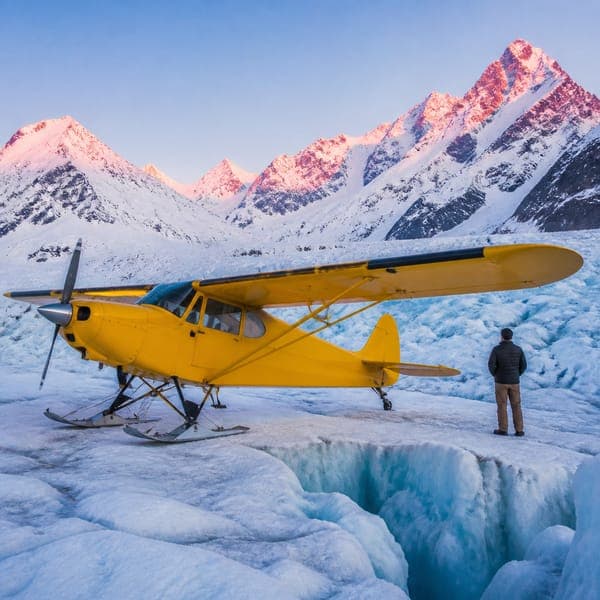 The Glacier Plane jigsaw puzzle