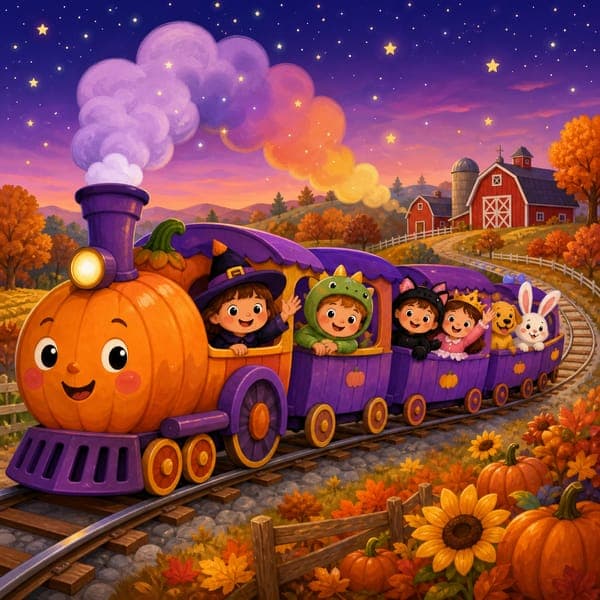 The Pumpkin Train jigsaw puzzle