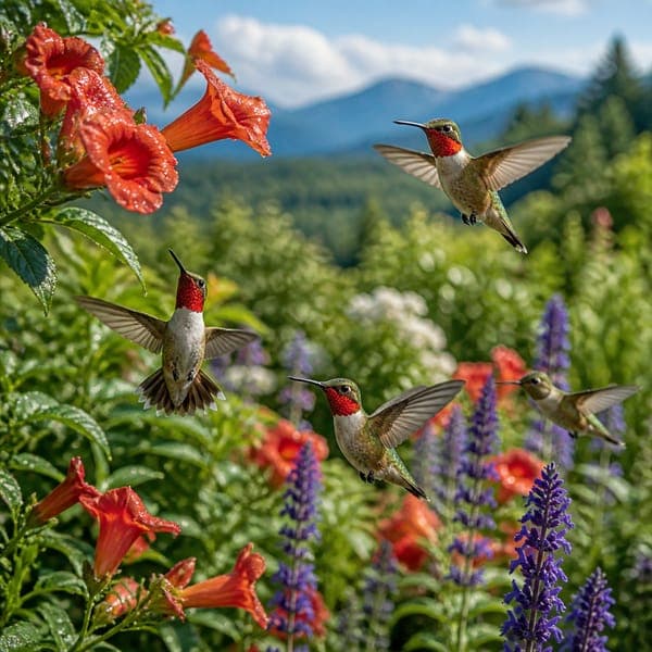 Hummingbirds jigsaw puzzle