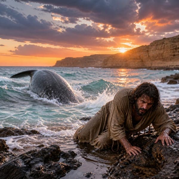 Jonah and the Great Fish jigsaw puzzle