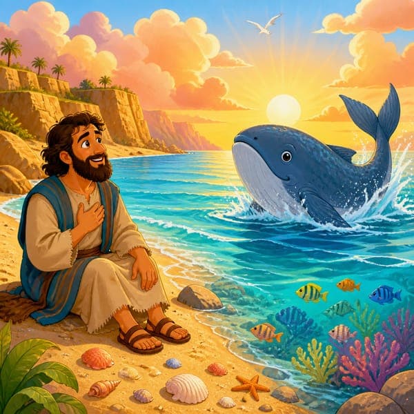 Jonah and the Big Fish jigsaw puzzle