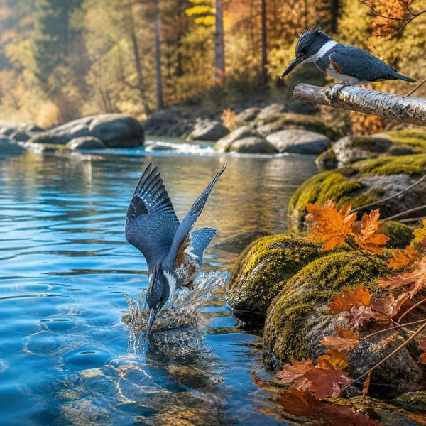 Kingfishers jigsaw puzzle
