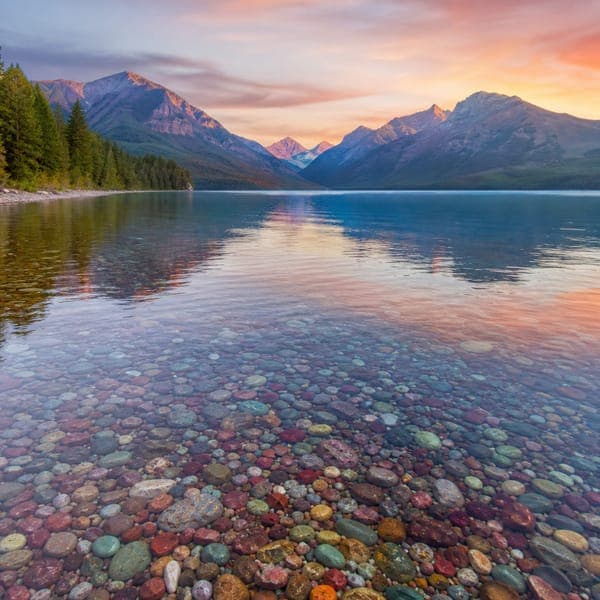 Lake McDonald jigsaw puzzle