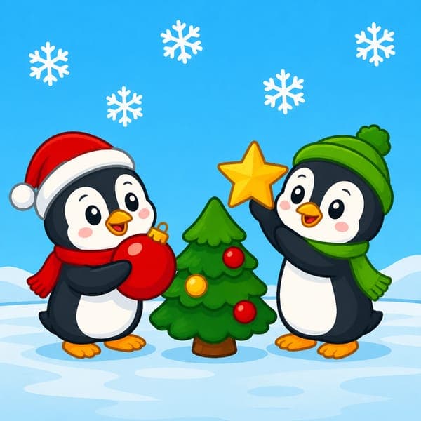 Little Penguins jigsaw puzzle