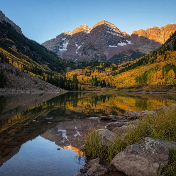 Maroon Lake jigsaw puzzle