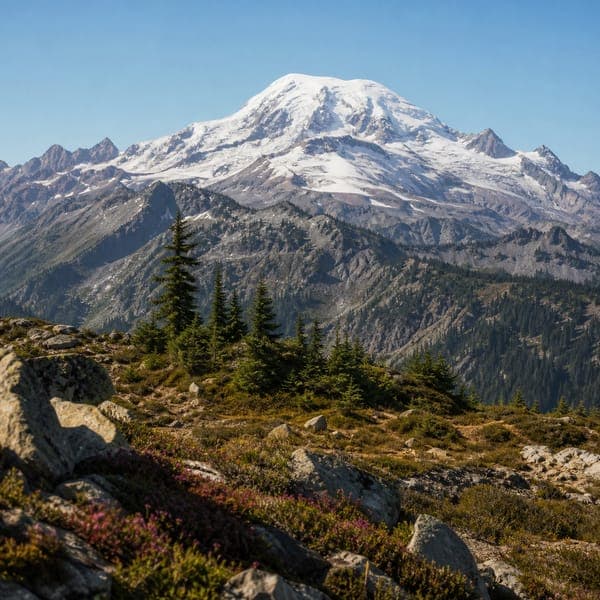 Mount Baker jigsaw puzzle