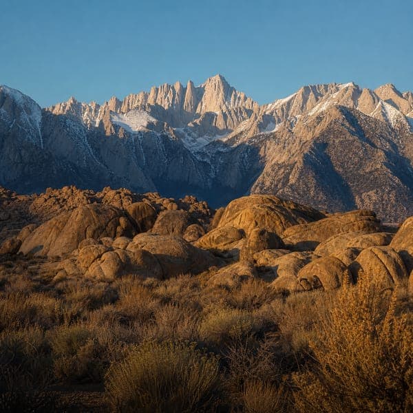 Mount Whitney jigsaw puzzle